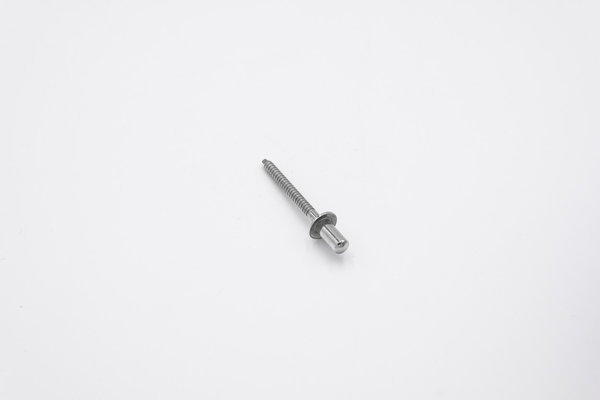 Becher-Blindniet 4,8 x 10mm, Flachrundkopf, Edelstahl, Klemmbereich: 2,0 - 5,0mm